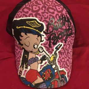 BETTY BOOP Hat one size fits all. Never worn